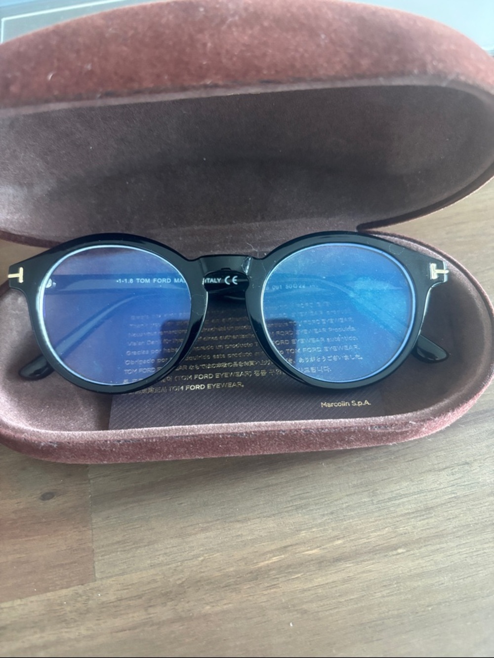 Tom Ford Black Frame glasses